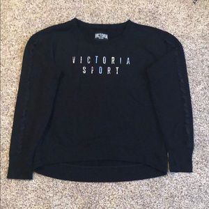 VICTORIA SECRET—black sweatshirt